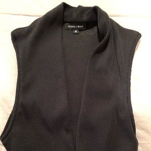 Thick black bodysuit